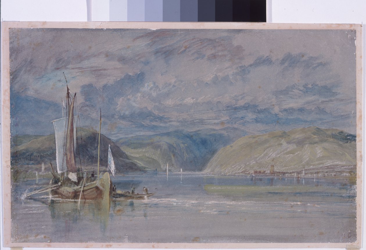 Rudesheim alkotó: Joseph Mallord William Turner
