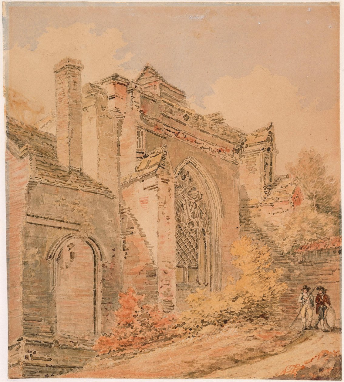 Szent Albans-apátság, Hertfordshire alkotó: Joseph Mallord William Turner