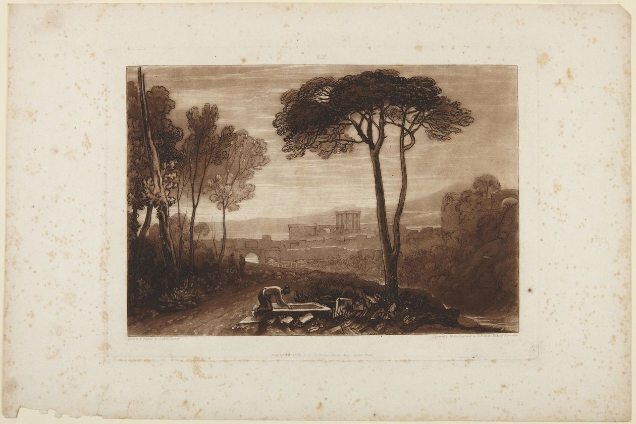 Jelenetek a Campagnában alkotó: Joseph Mallord William Turner