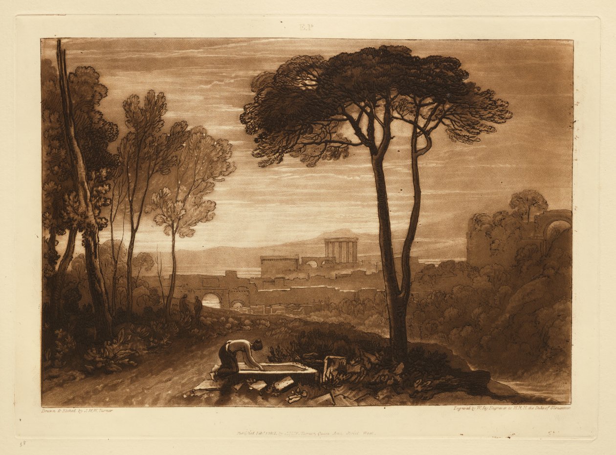 Jelenetek a Campagnában alkotó: Joseph Mallord William Turner