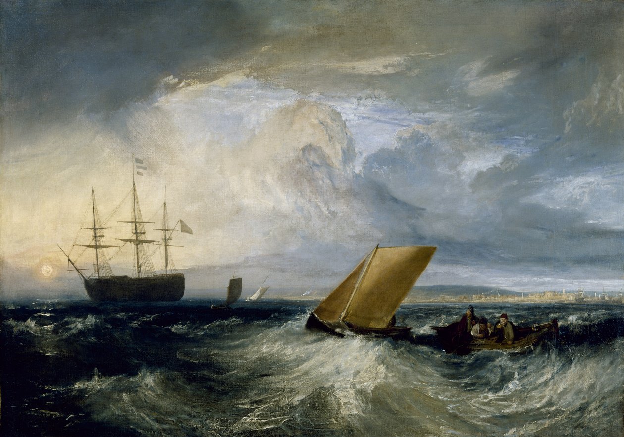 Csupán a Nore felől nézve alkotó: Joseph Mallord William Turner