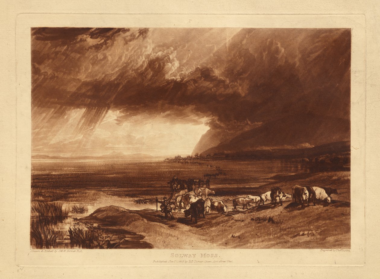 Solway Moss alkotó: Joseph Mallord William Turner