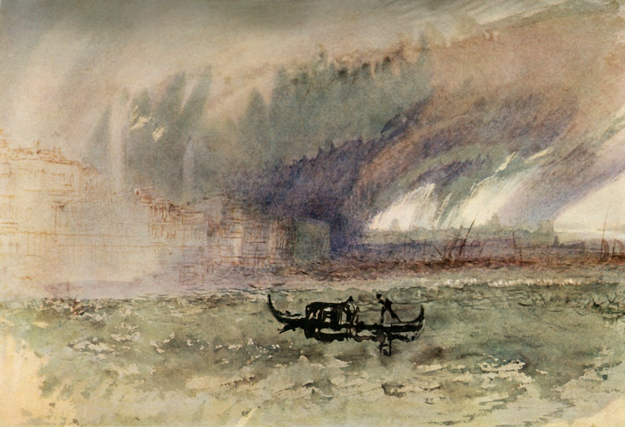 Vihar a lagúnákon, c1830, 1934. alkotó: Joseph Mallord William Turner