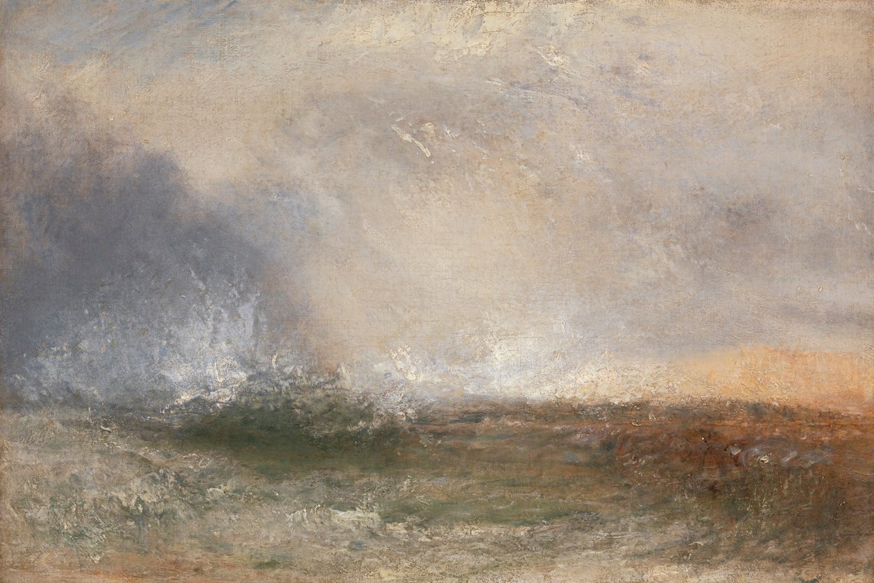 Viharos tenger tör a parton alkotó: Joseph Mallord William Turner