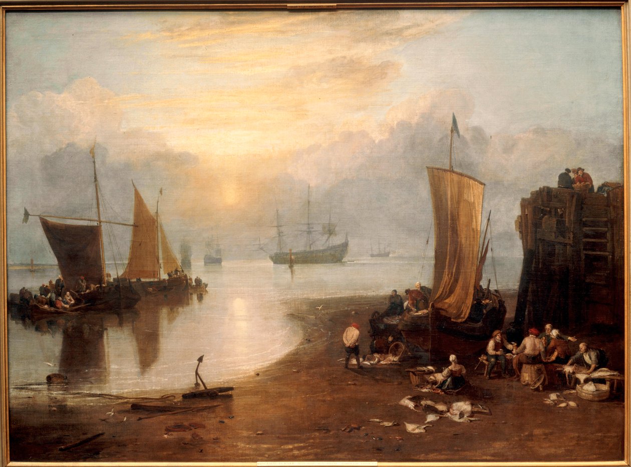 Napfelkelte a párán keresztül: (festmény vászonra) alkotó: Joseph Mallord William Turner
