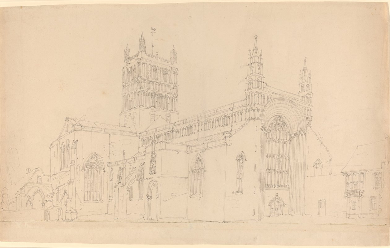 Tewkesbury apátság alkotó: Joseph Mallord William Turner
