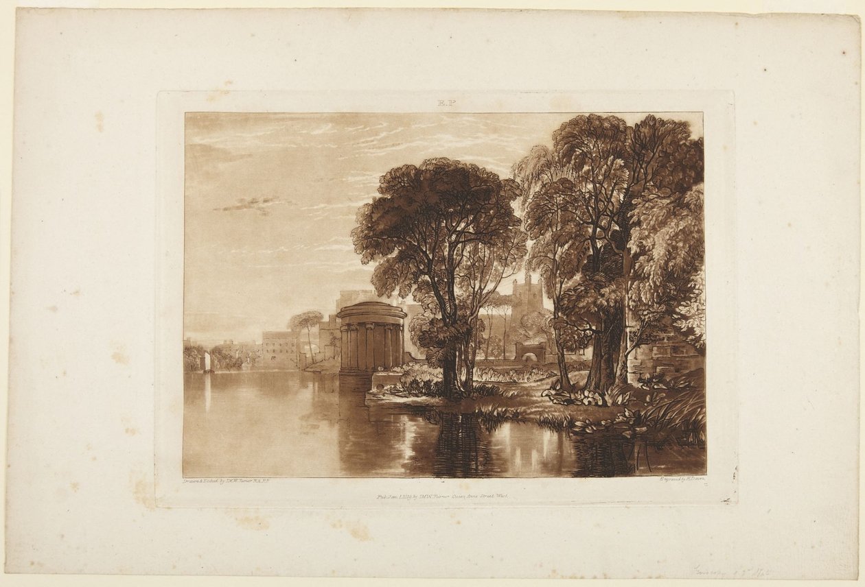 A fülke, Isleworth alkotó: Joseph Mallord William Turner