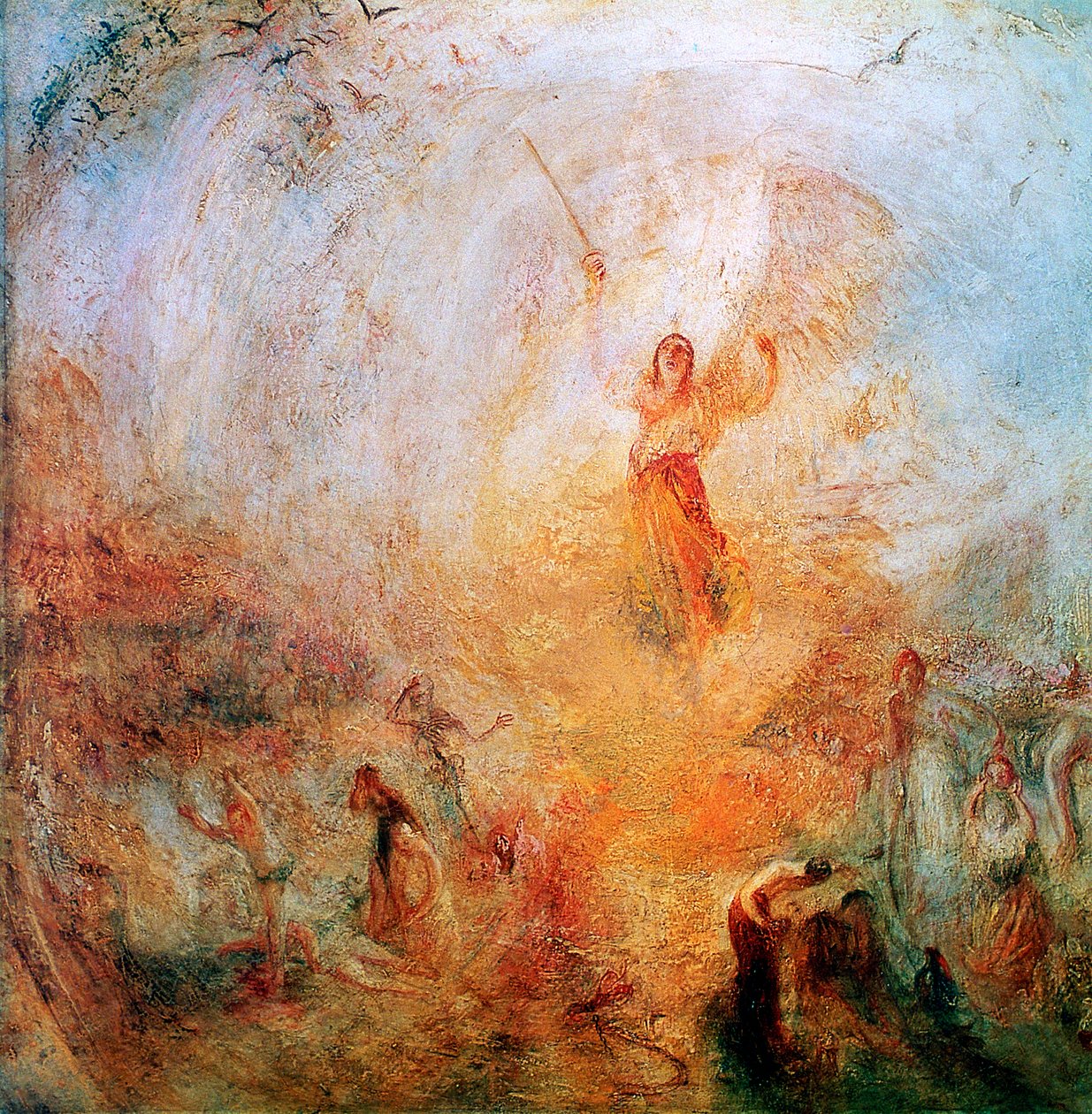 A Napban álló angyal, 1846 alkotó: Joseph Mallord William Turner