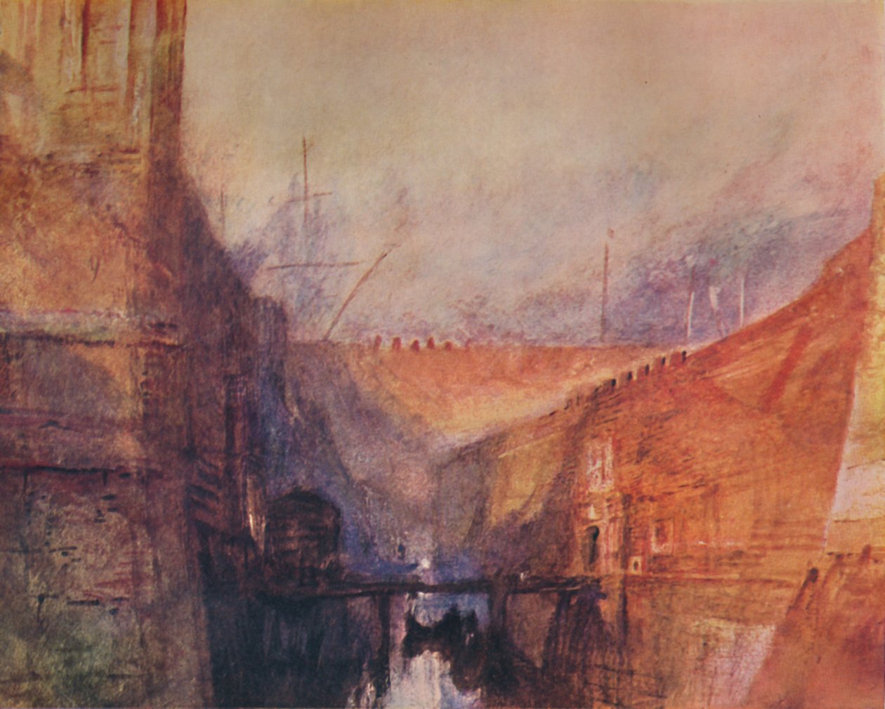 Az Arzenál, 1840, 1925. alkotó: Joseph Mallord William Turner