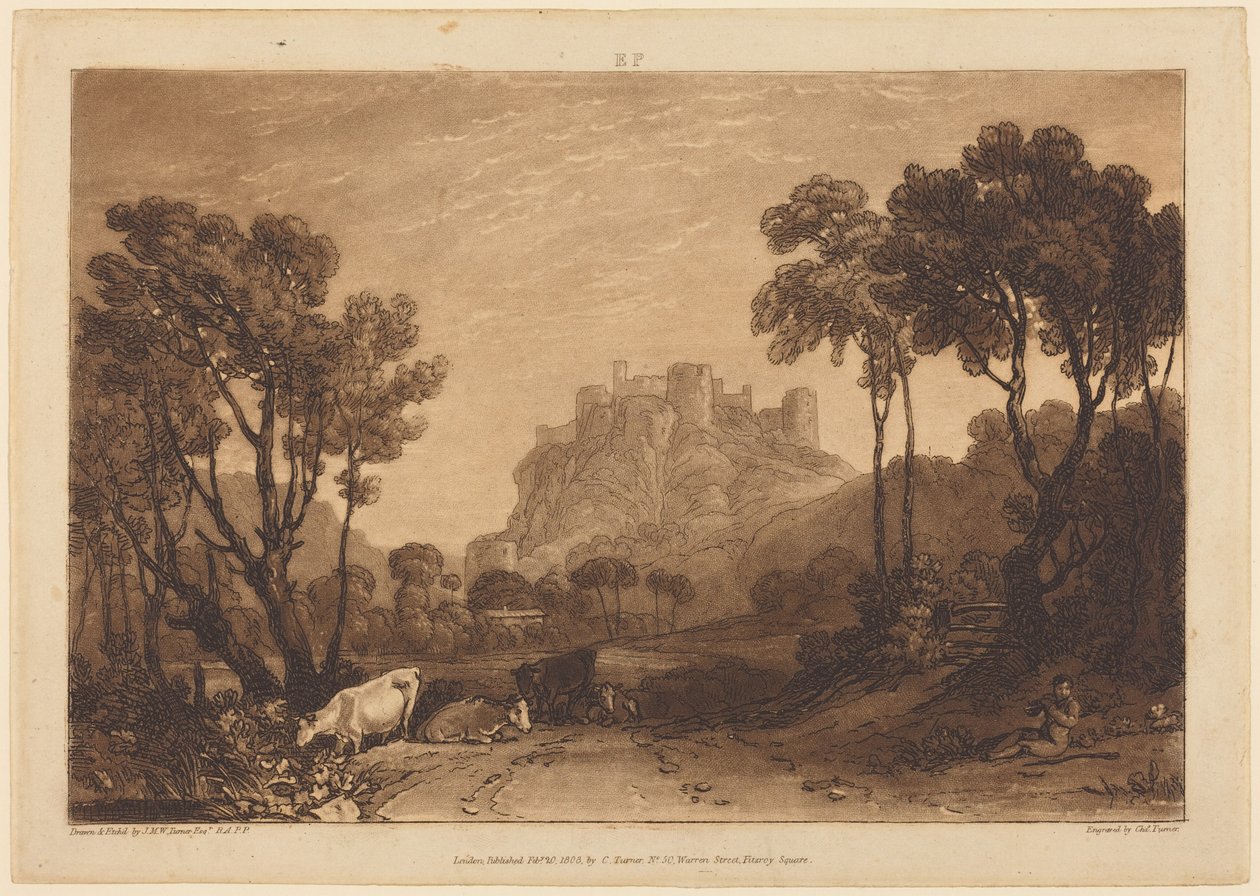 A rétek feletti kastély alkotó: Joseph Mallord William Turner