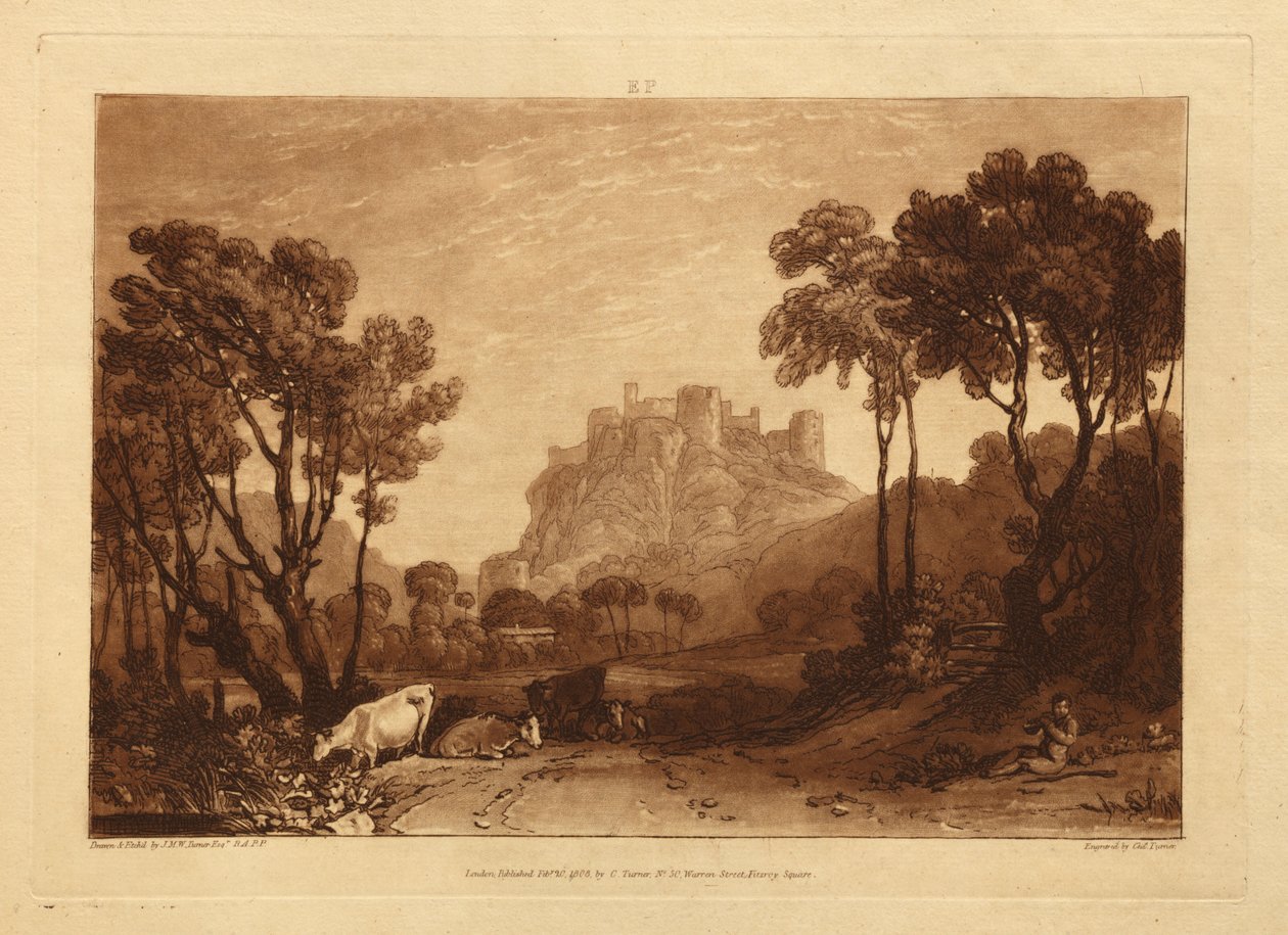A rétek feletti kastély alkotó: Joseph Mallord William Turner