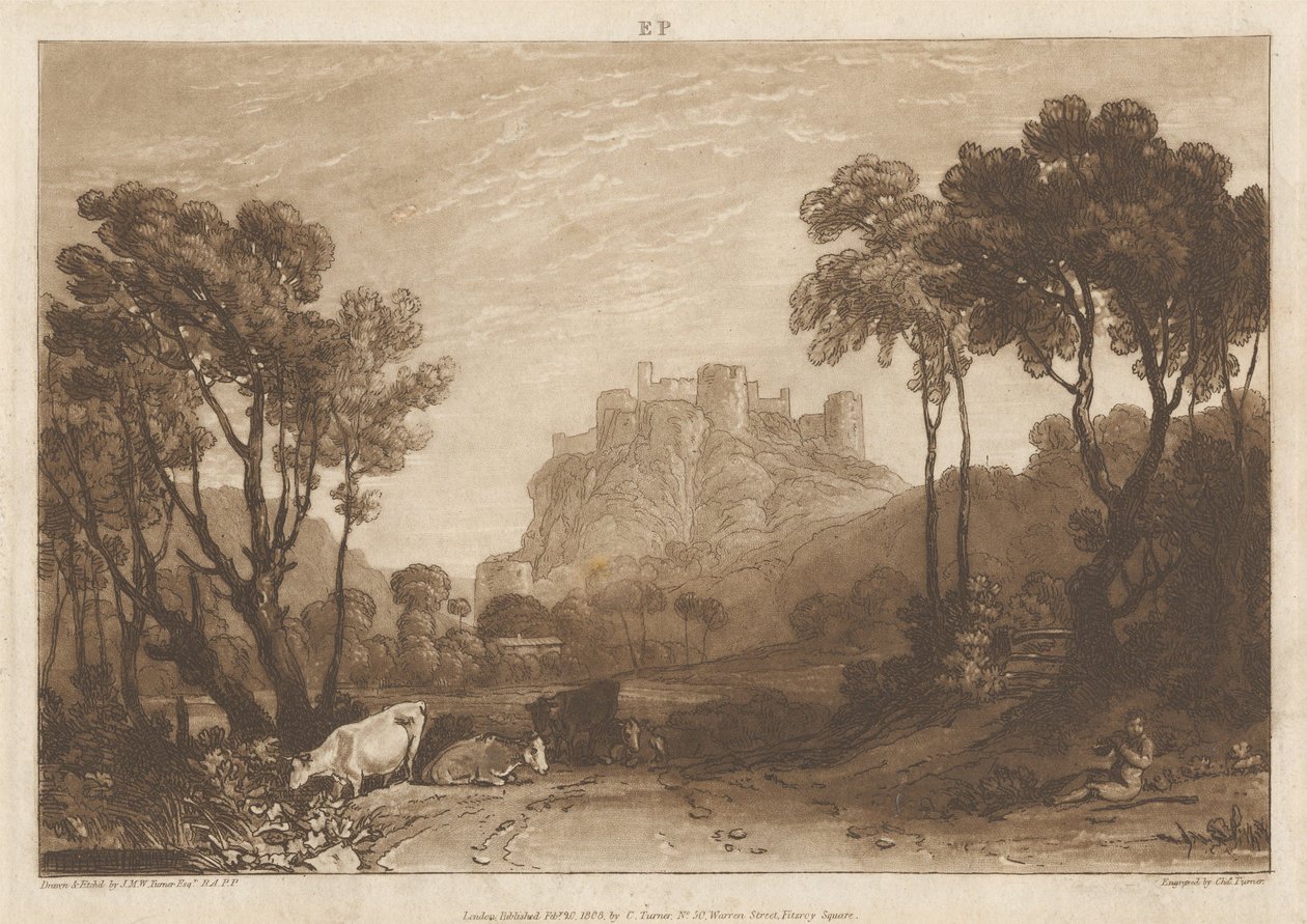 A rétek feletti kastély alkotó: Joseph Mallord William Turner