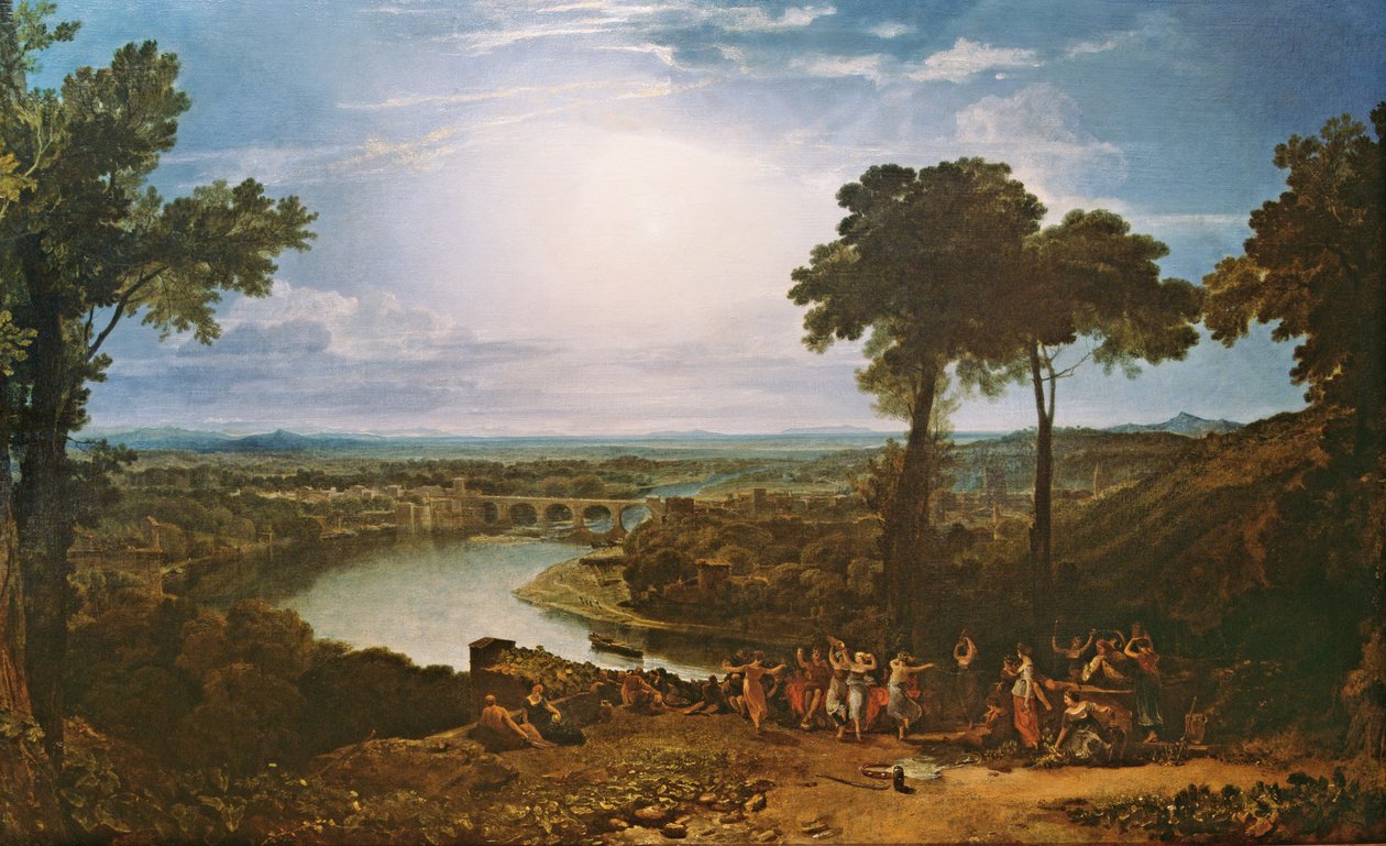 A Szüret Megnyitó Fesztiválja, Macon alkotó: Joseph Mallord William Turner