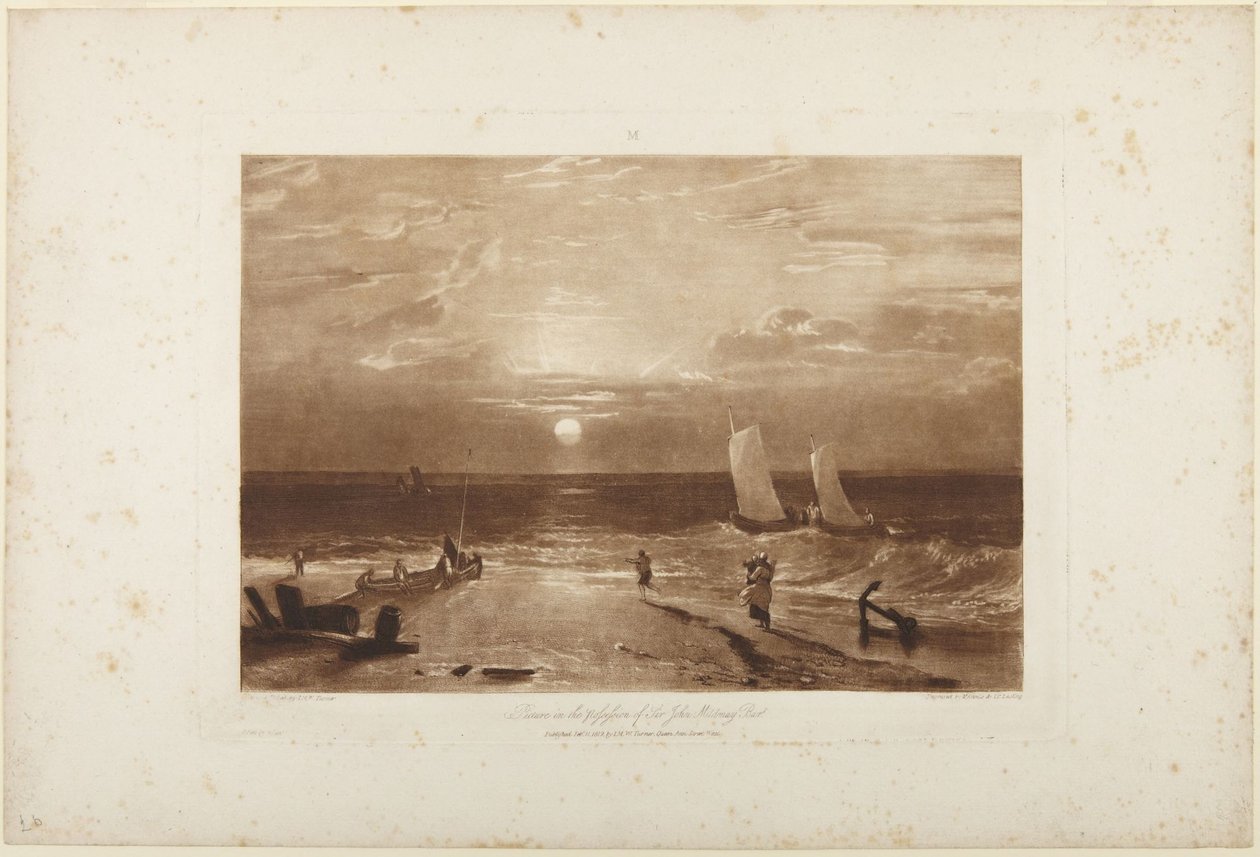 A Mildmay-tengerkép alkotó: Joseph Mallord William Turner