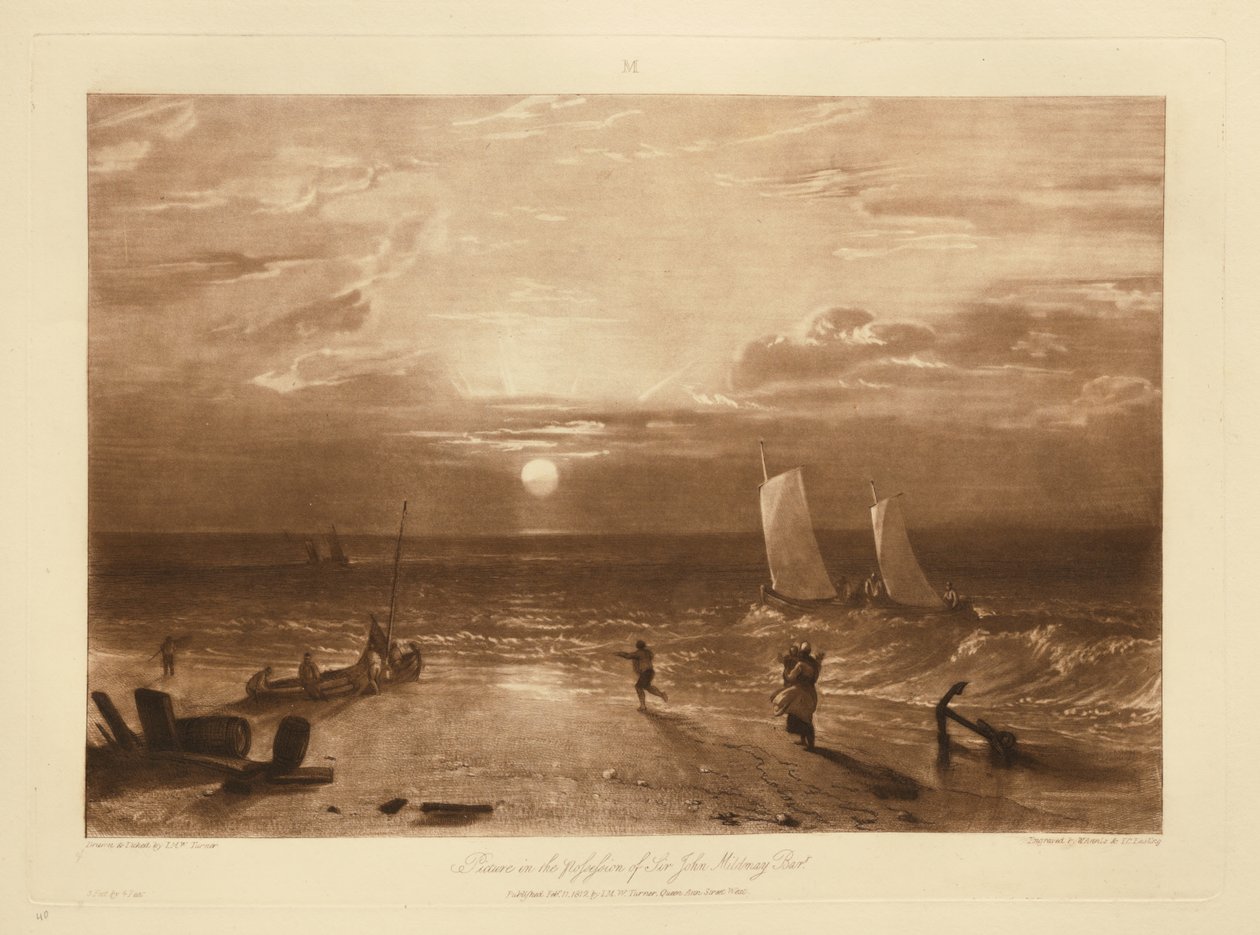 A Mildmay tengeri kép alkotó: Joseph Mallord William Turner