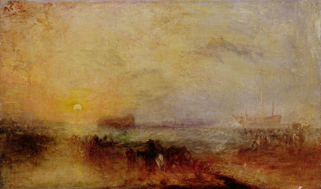 A hajótörés utáni reggel, 1835-40 körül (olaj, vászon) alkotó: Joseph Mallord William Turner