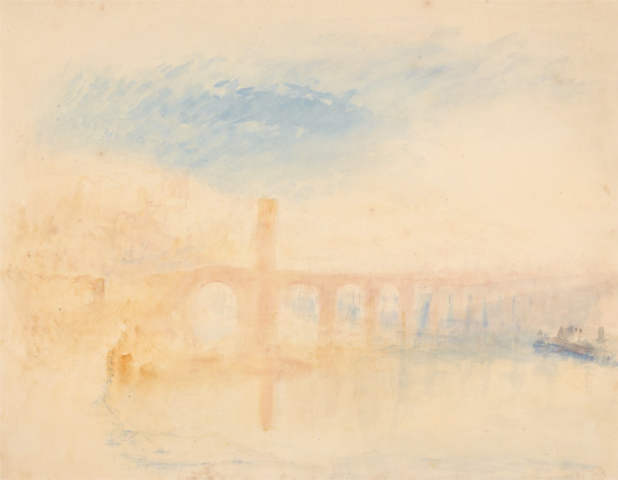 A Mosel hídja, Koblenz alkotó: Joseph Mallord William Turner
