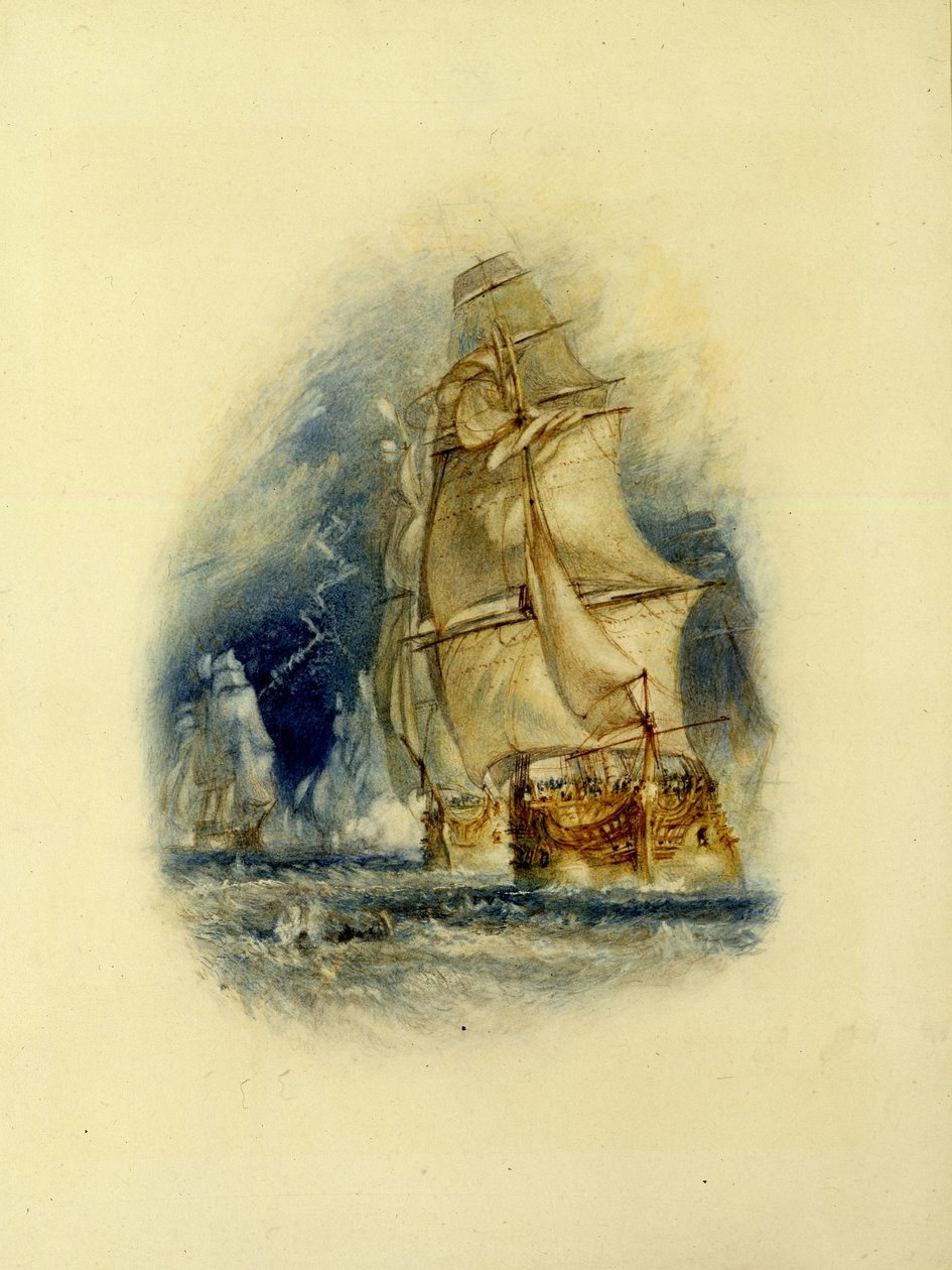 A tenger! A tenger! alkotó: Joseph Mallord William Turner