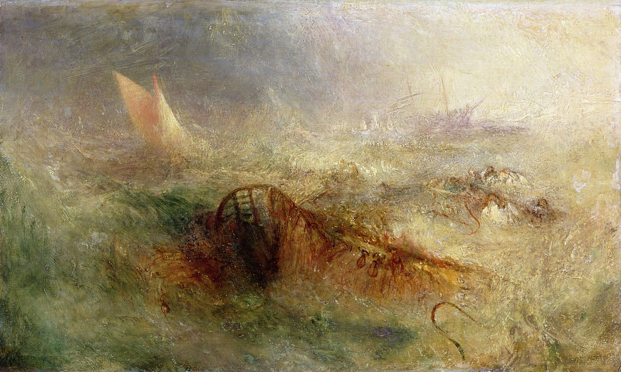 A vihar, 1840-45 körül (olaj, vászon) alkotó: Joseph Mallord William Turner