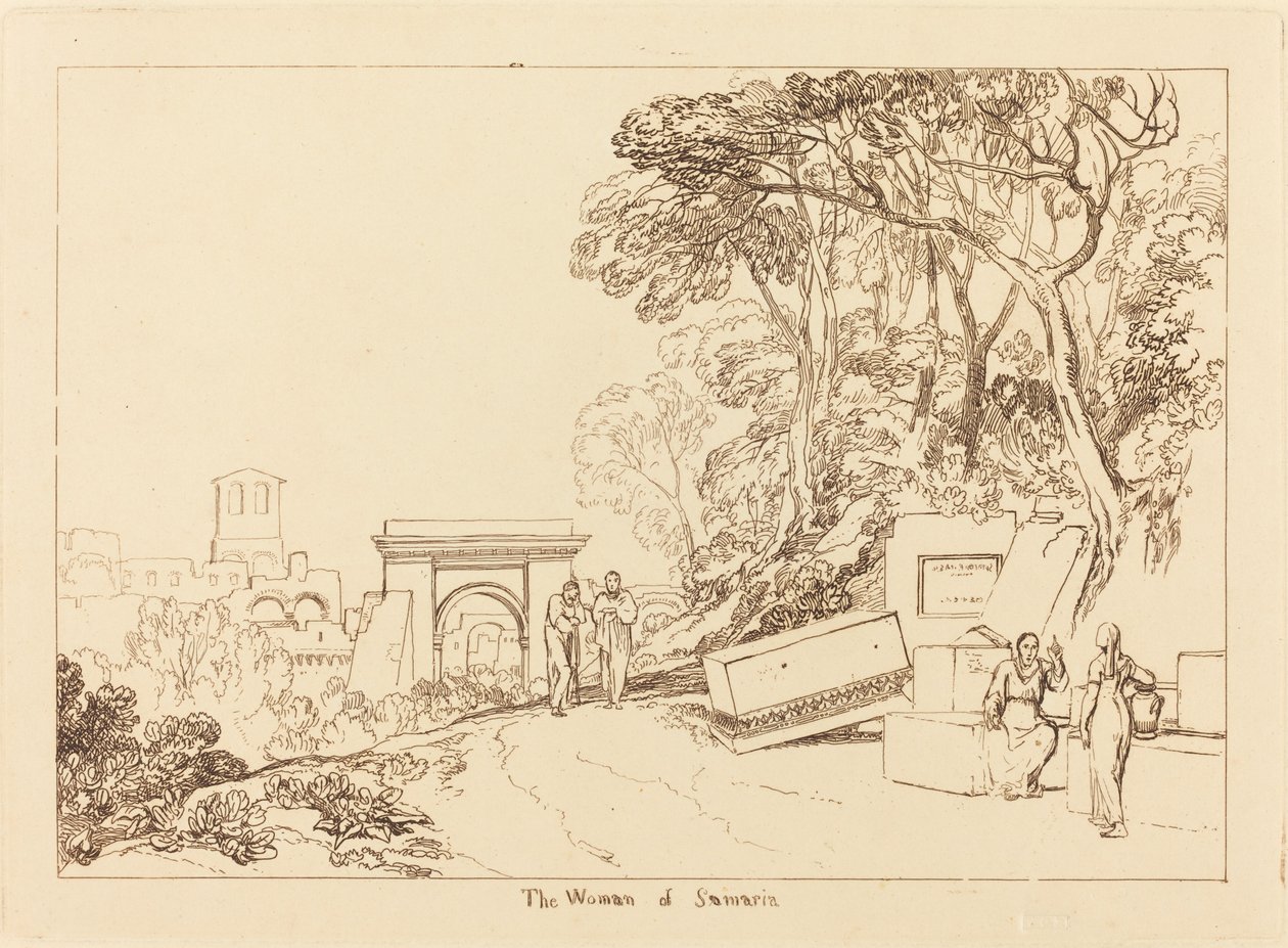 A szamáriai asszony alkotó: Joseph Mallord William Turner