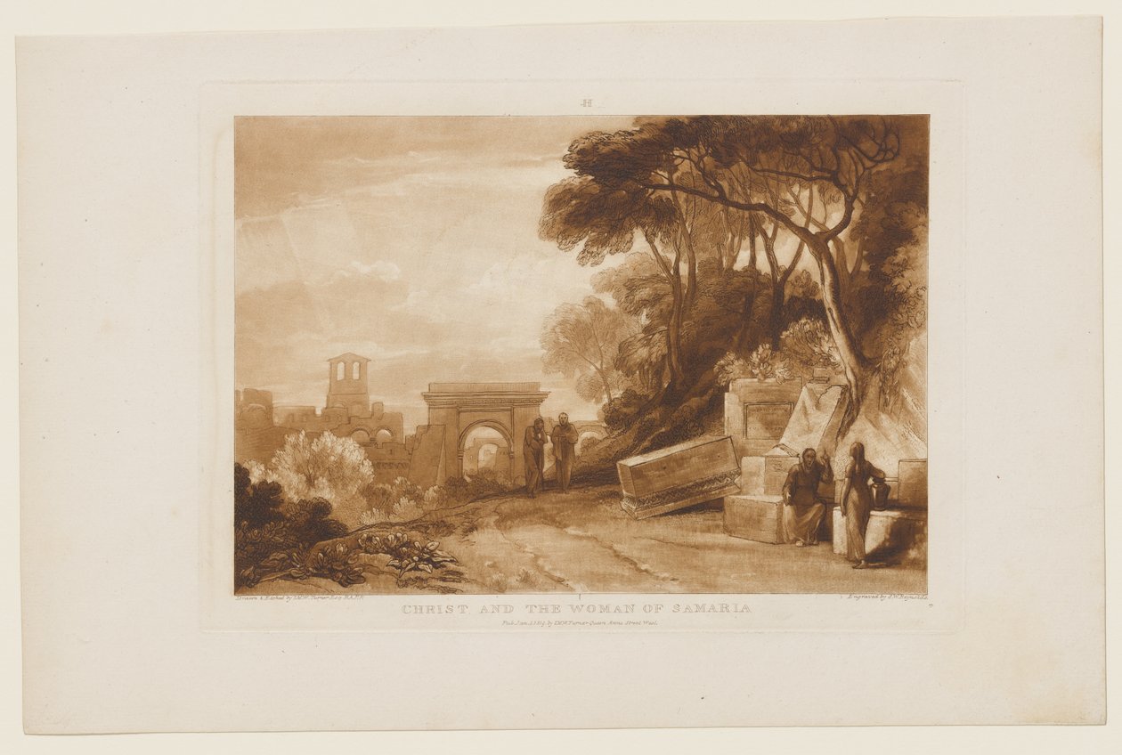 A szamáriai asszony alkotó: Joseph Mallord William Turner
