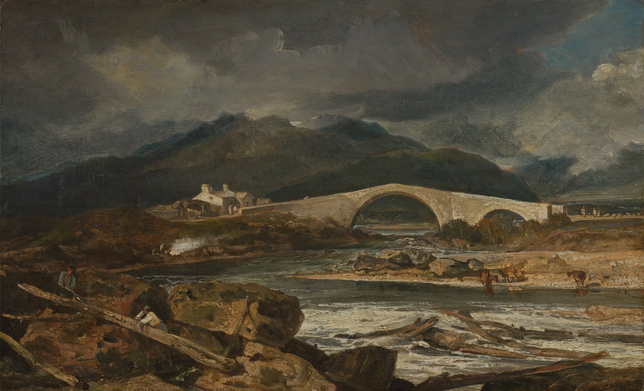 Tummel Bridge, Perthshire [1985, Cormack, YCBA Concise Catalogue] alkotó: Joseph Mallord William Turner