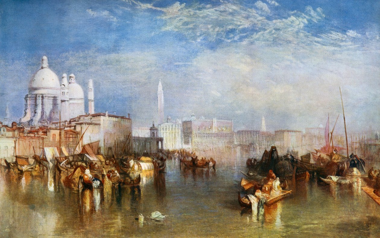 Velence, 1840, 1912. alkotó: Joseph Mallord William Turner