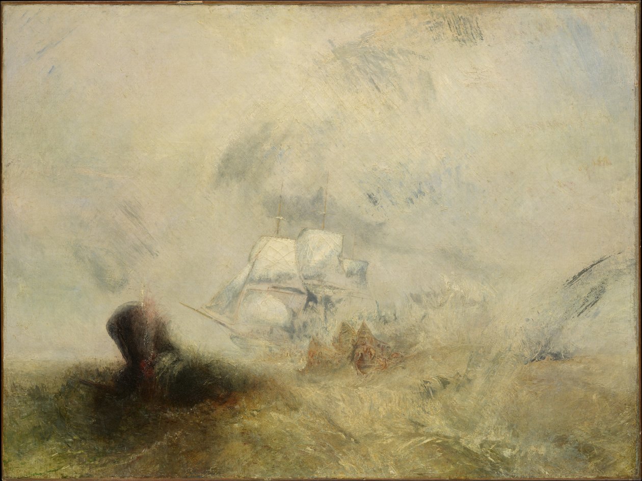 Bálnavadászok alkotó: Joseph Mallord William Turner