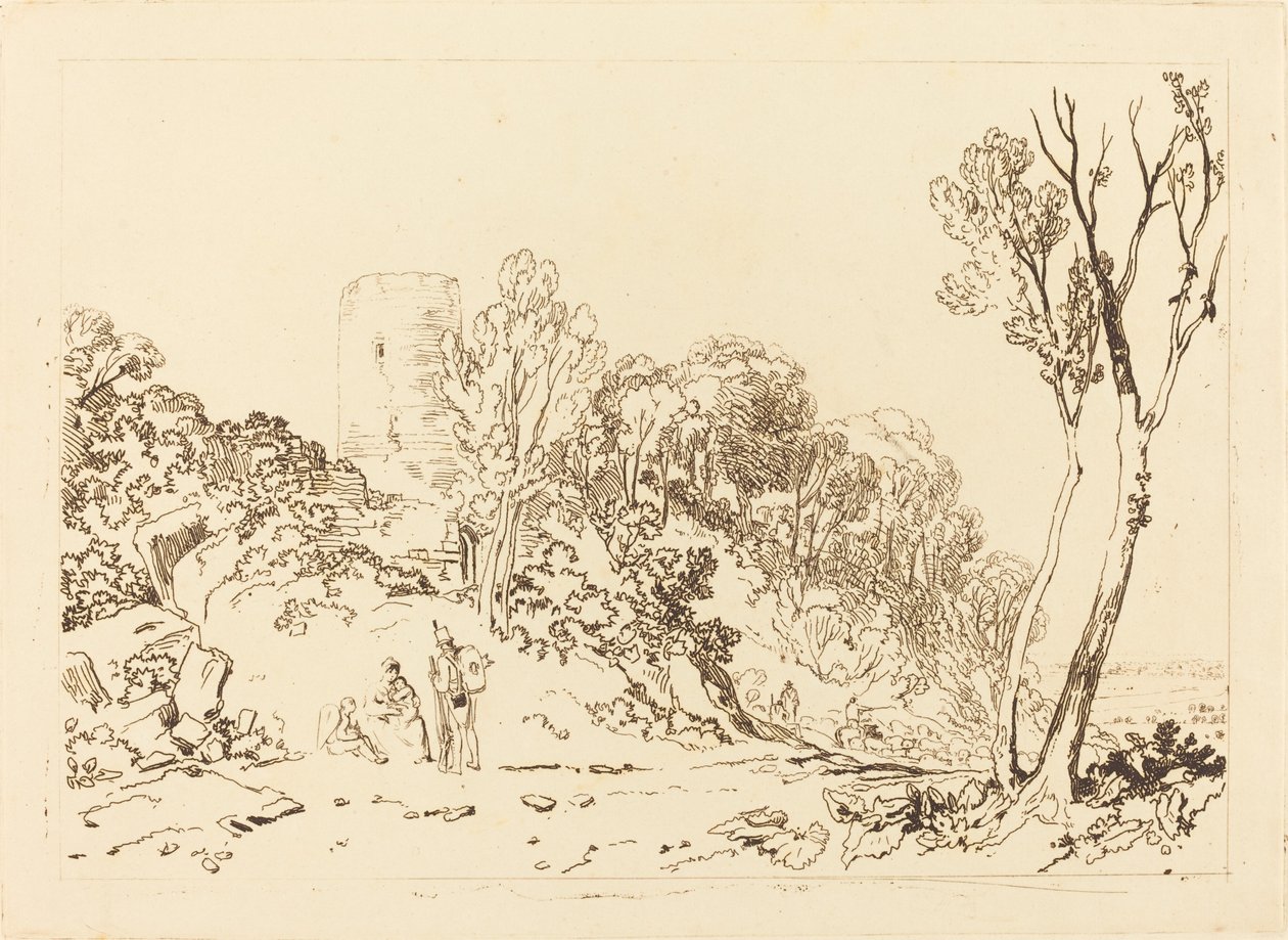 Winchelsea, Sussex alkotó: Joseph Mallord William Turner