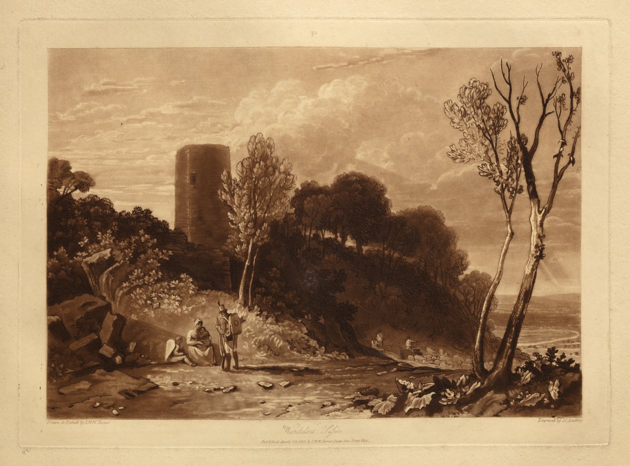 Winchelsea, Sussex alkotó: Joseph Mallord William Turner