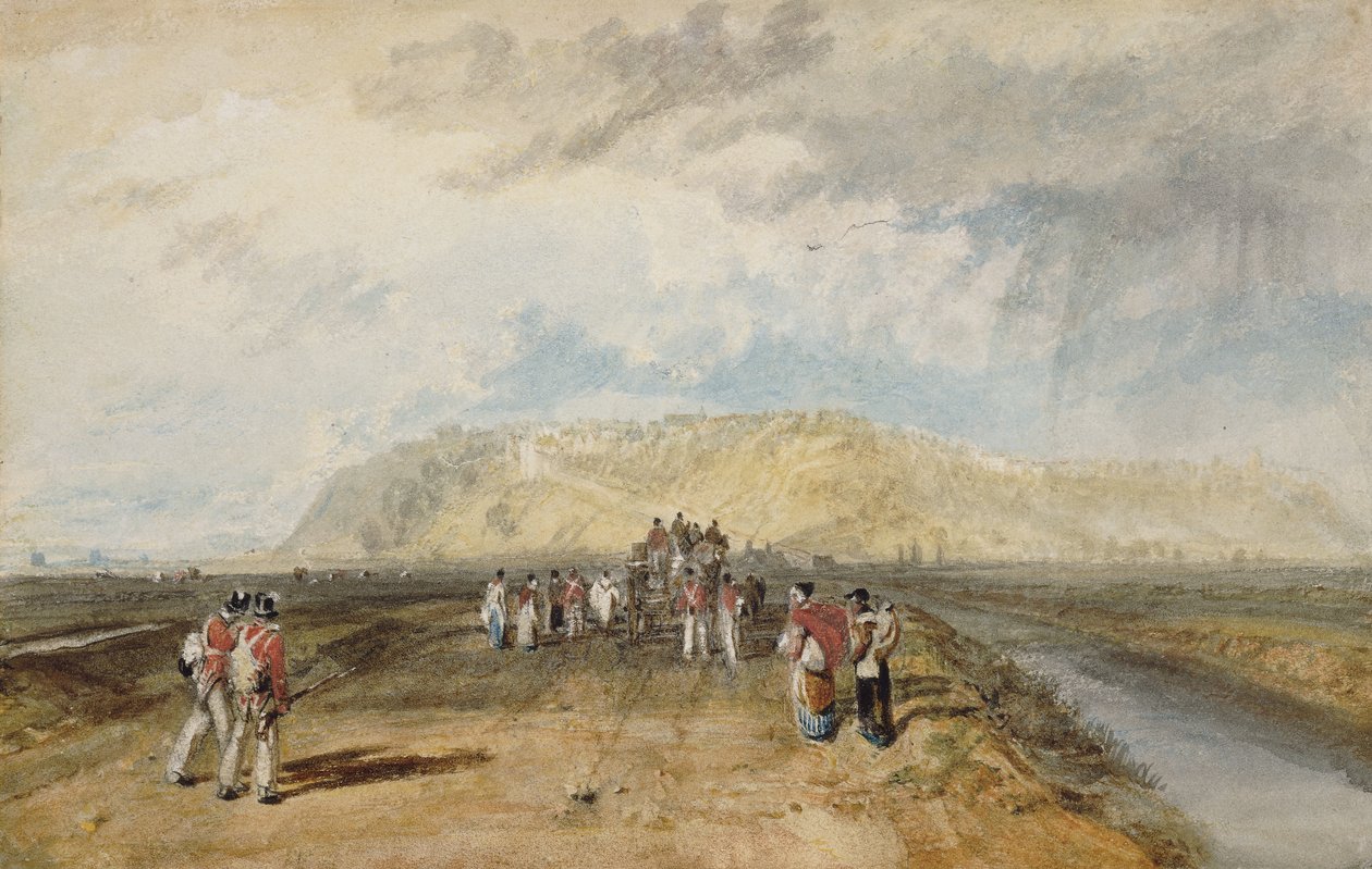 Winchelsea a Rye Roadról, alkotó: Joseph Mallord William Turner