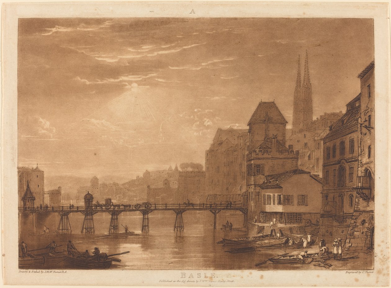 Bázel alkotó: Joseph Mallord William Turner and Charles Turner