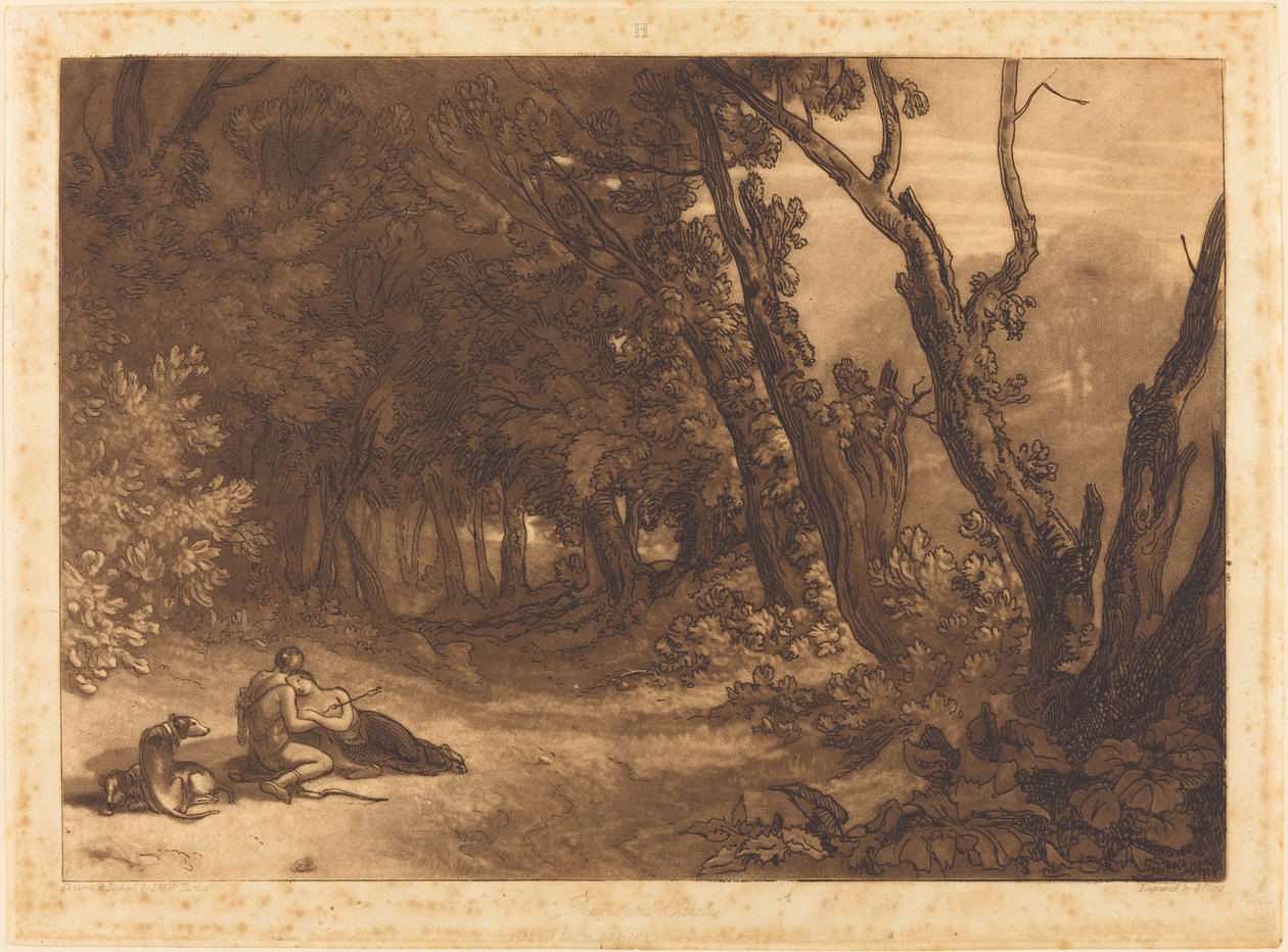 Prokrisz és Cephalus alkotó: Joseph Mallord William Turner and George Clint