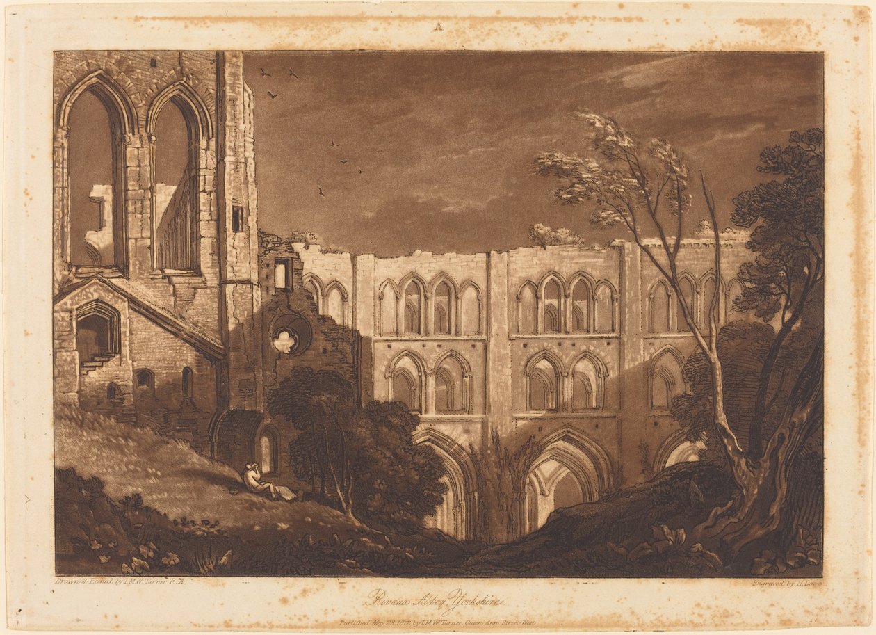 Abbey Rivals alkotó: Joseph Mallord William Turner and Henry Edward Dawe