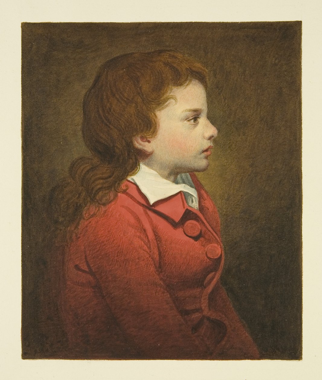 Chatterton (valójában Morris, a művész fia) állítólagos portréja a St Mary Redcliffe-ben alkotó: Joseph Manning