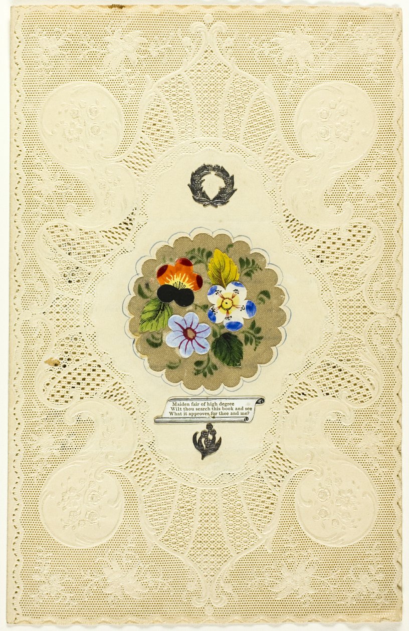 Magas fokú leányvásár (valentin) alkotó: Joseph Mansell