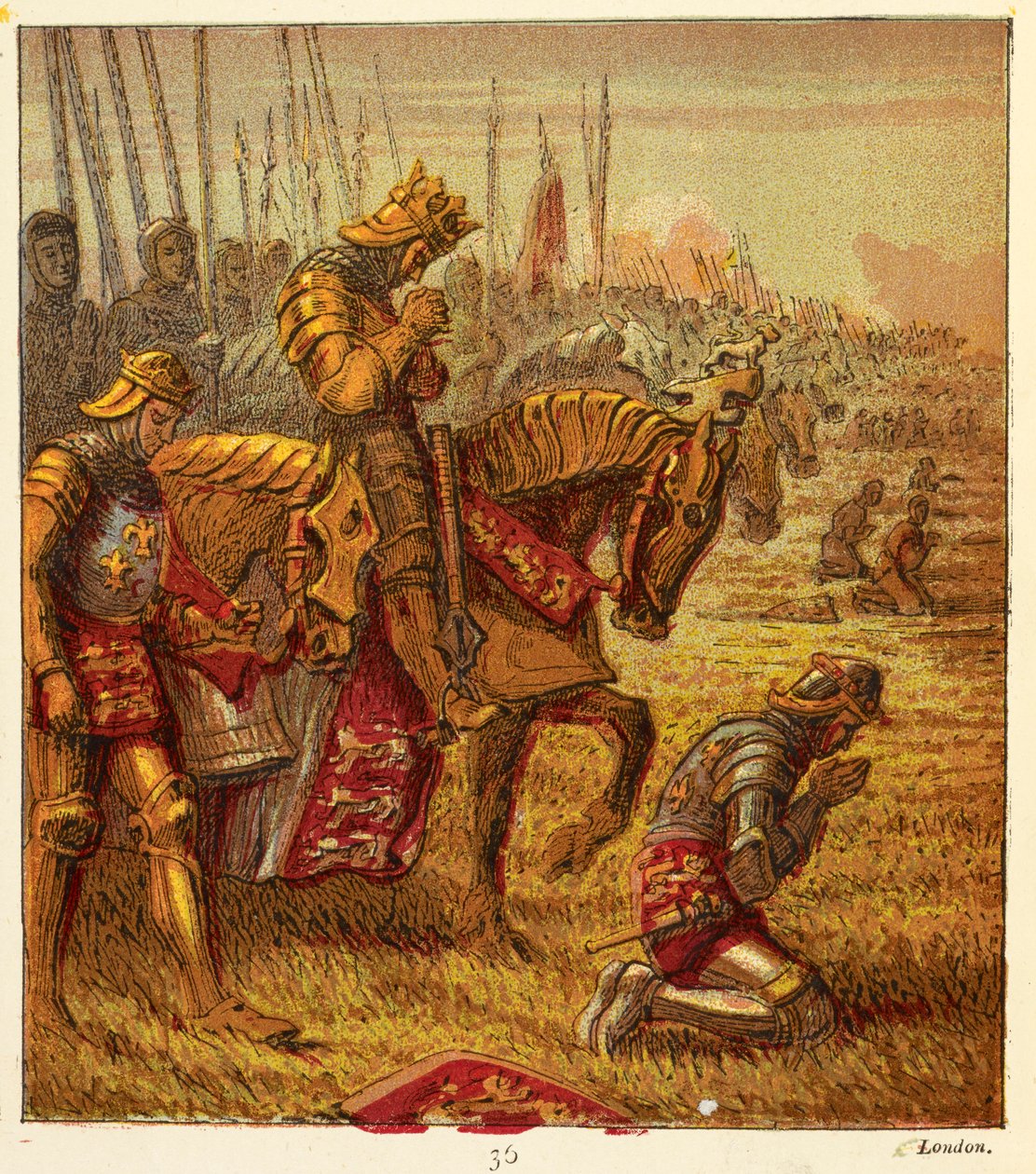 The Wars of the Roses, illusztráció a 