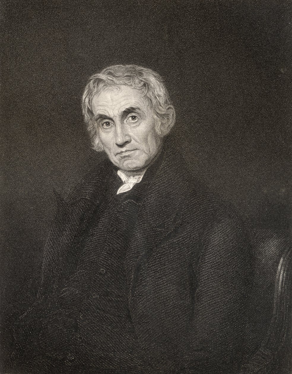 Samuel Drew, R. Hicks metszete, a „The National Portrait Gallery, Volume IV”, 1820 körül megjelent (litho) alkotó: Joseph Moore