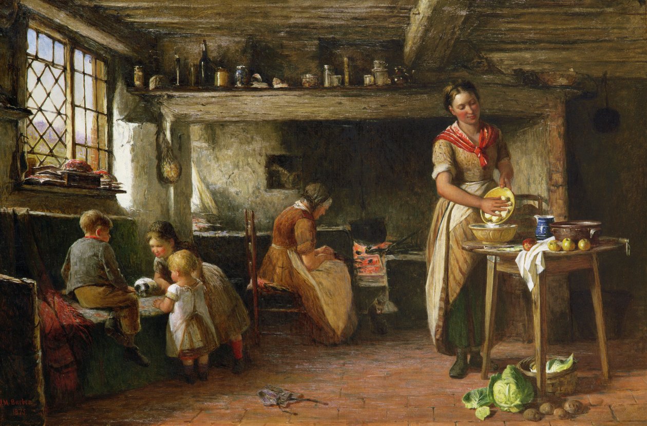 Egy házikó, 1875 alkotó: Joseph Moseley Barber