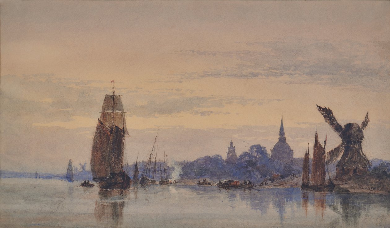 Frederickstad az Eideren, Dánia alkotó: Joseph Murray Ince