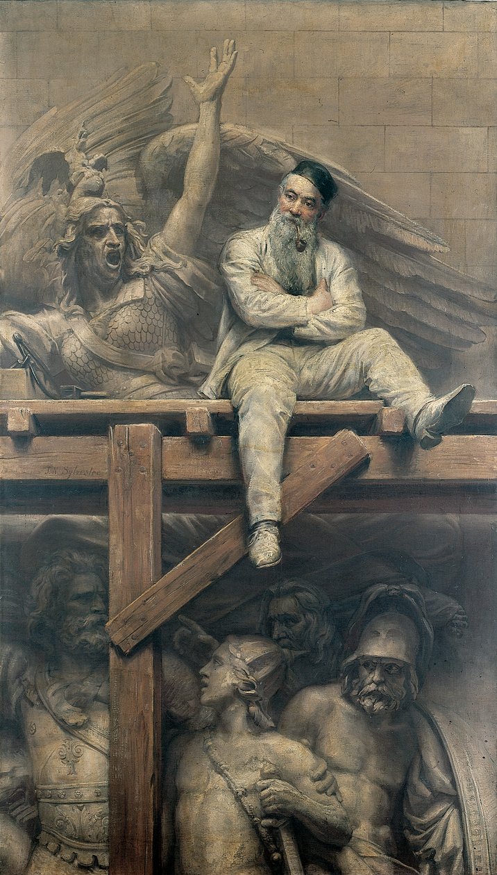 Francois Rude a Diadalíven dolgozik, 1893 alkotó: Joseph Noel Sylvestre