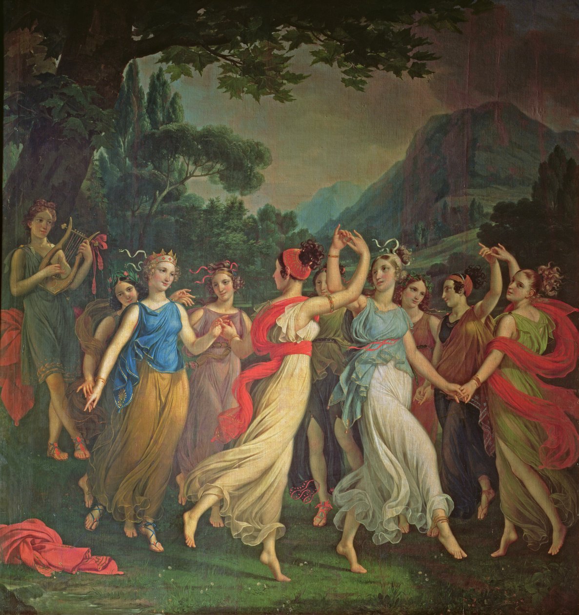 Tánc, 1802 körül alkotó: Joseph Paelinck