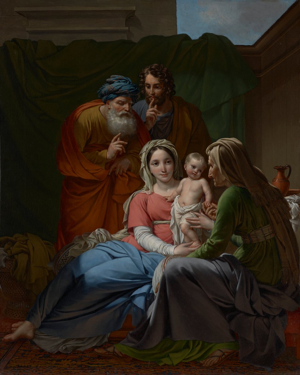 A Szent Család, 1820 körül alkotó: Joseph Paelinck