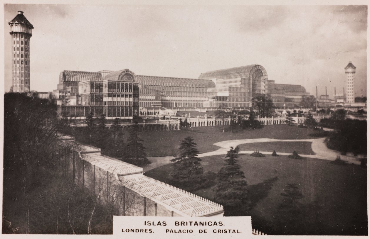 Kilátás a londoni Crystal Palace-ra alkotó: Joseph Paxton