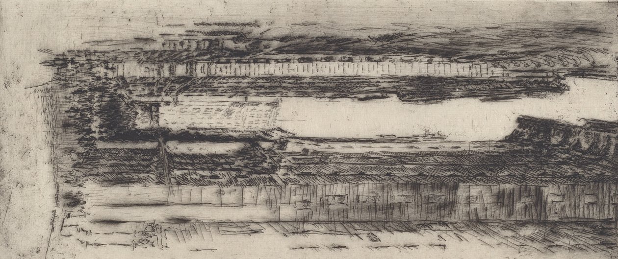 Canyon, III. sz., 1904. alkotó: Joseph Pennell