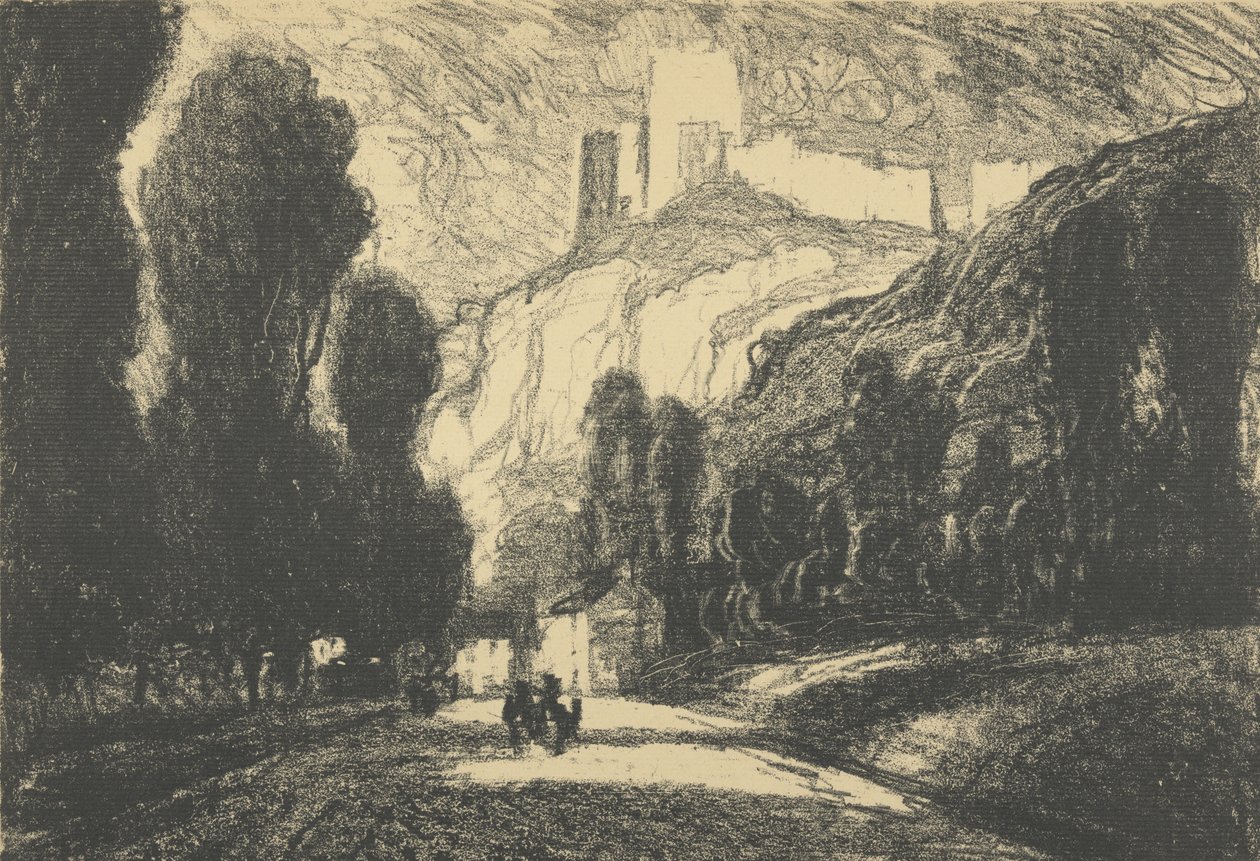 Château Gaillard alkotó: Joseph Pennell