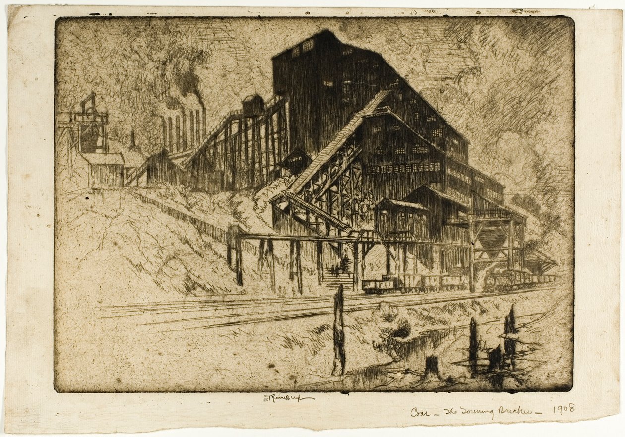 Szén – A magasba törő alkotó: Joseph Pennell