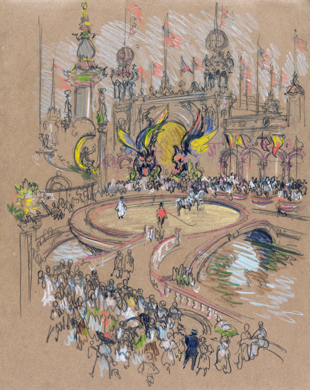 Coney Island alkotó: Joseph Pennell