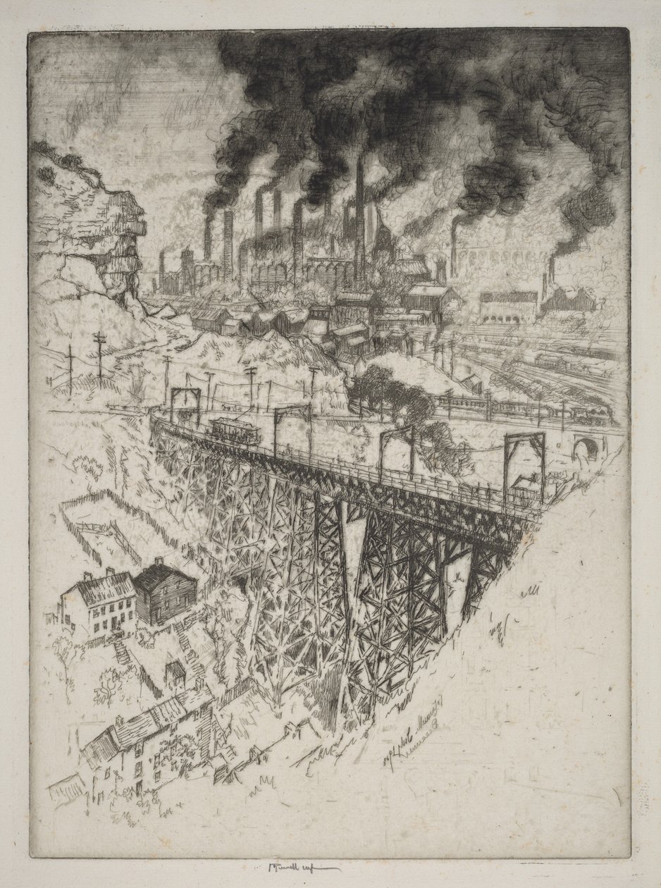 Edgar Thomson Művek, Bessemer alkotó: Joseph Pennell