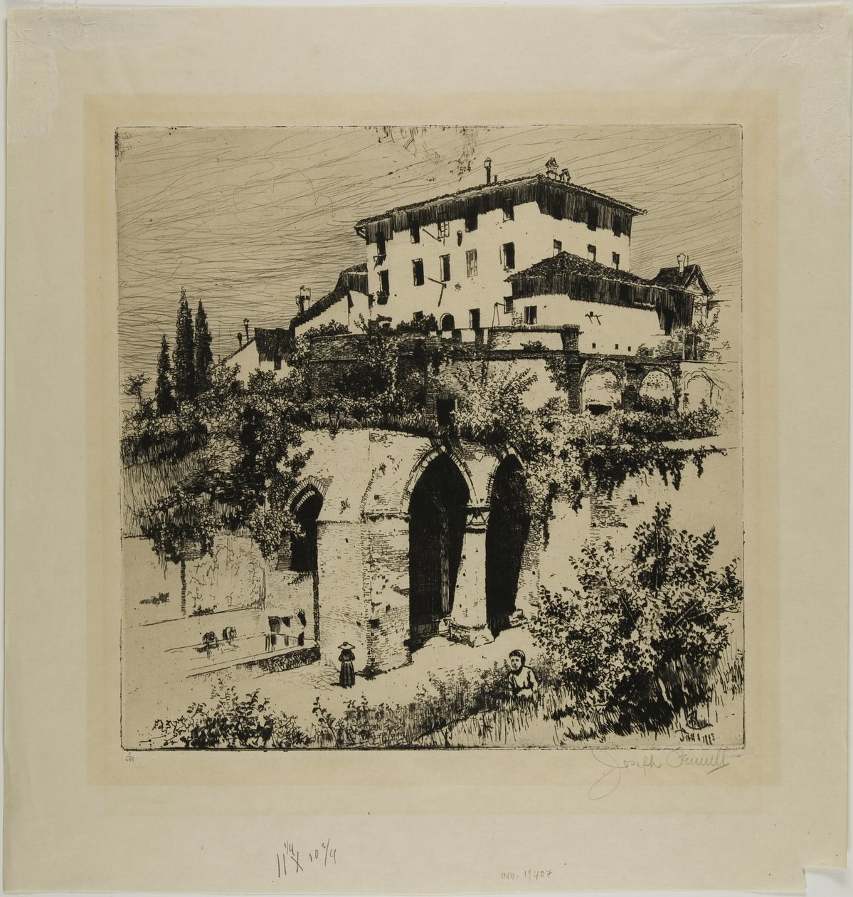 Fonte Nuova, Siena alkotó: Joseph Pennell